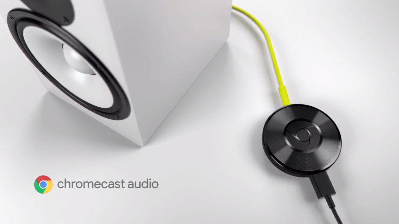Google launches Chromecast Audio, a $35 dongle that turns your speakers into a streaming device