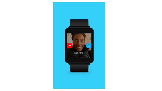Now you can use Skype on your Android Wear smartwatch