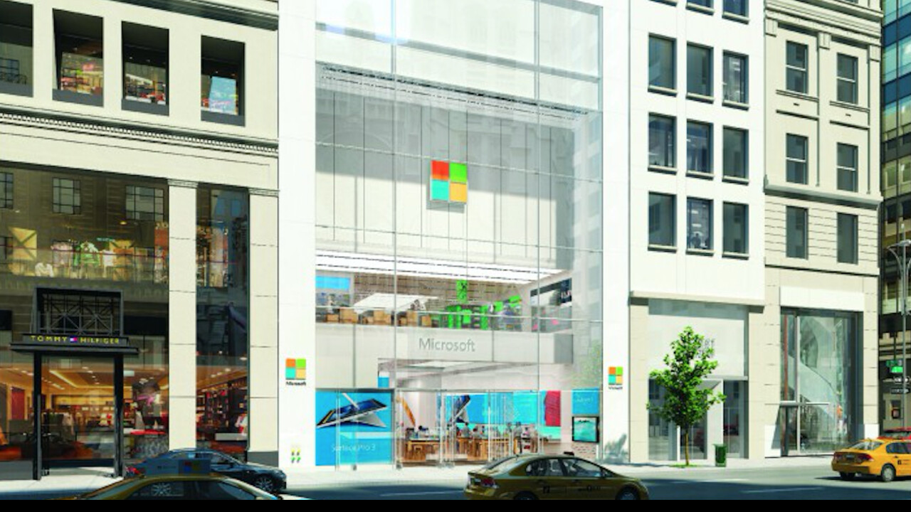 Microsoft will open its flagship NYC store with a big party on October 26