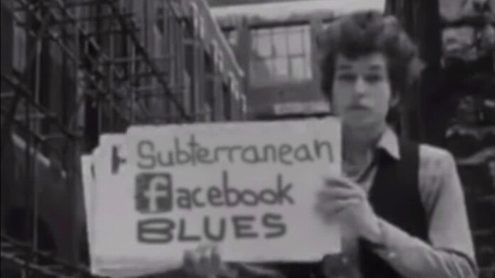 Subterranean Facebook Blues: Watch Bob Dylan perfectly redone with profile puns