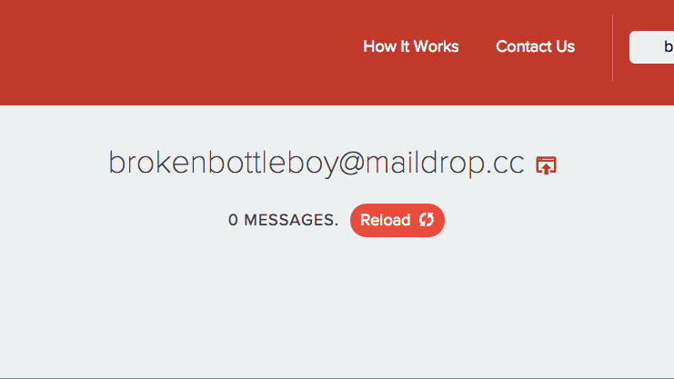 Use this disposable email service and feel like a spy!