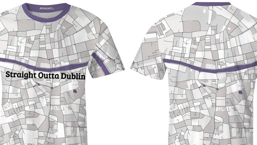 Map On Shirt lets you… oh look, do we *really* need to explain what this is?