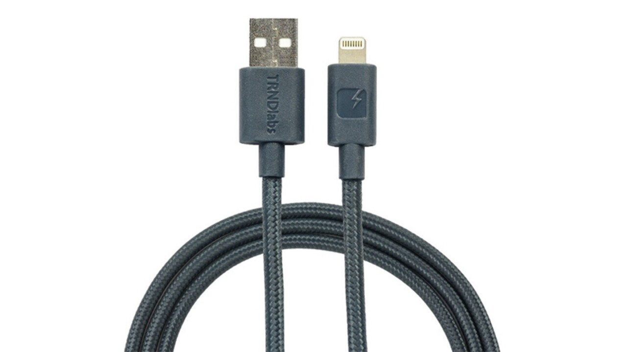Get 33% off this braided 10-foot MFi-certified Lightning cable