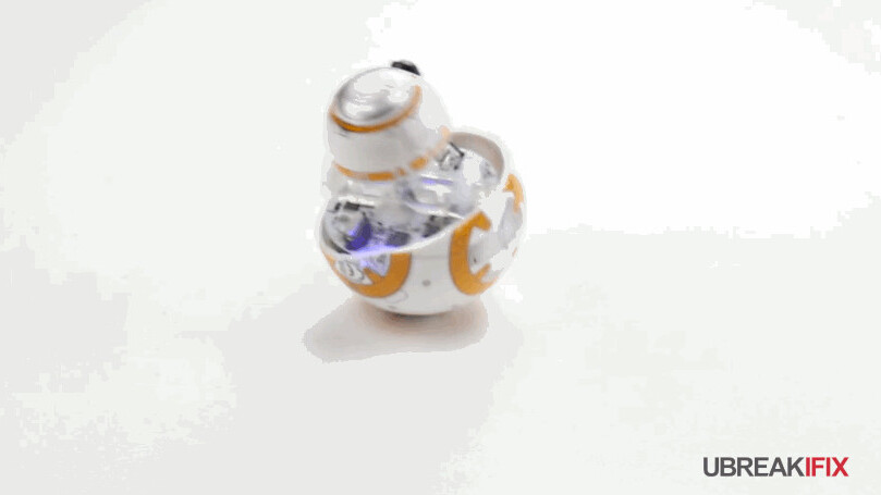 See BB-8’s skeleton in this cool tear-down video