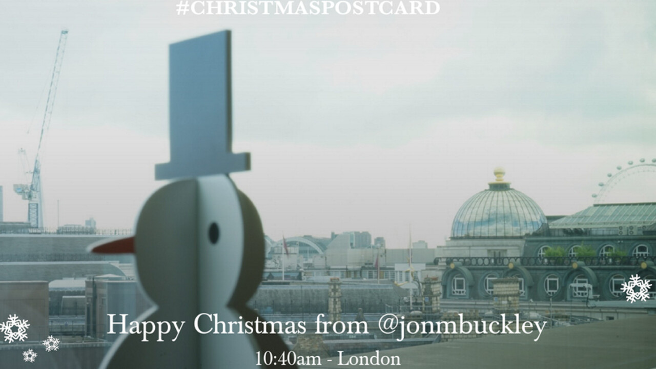 Twitter is testing personalized Christmas messages for the holiday season