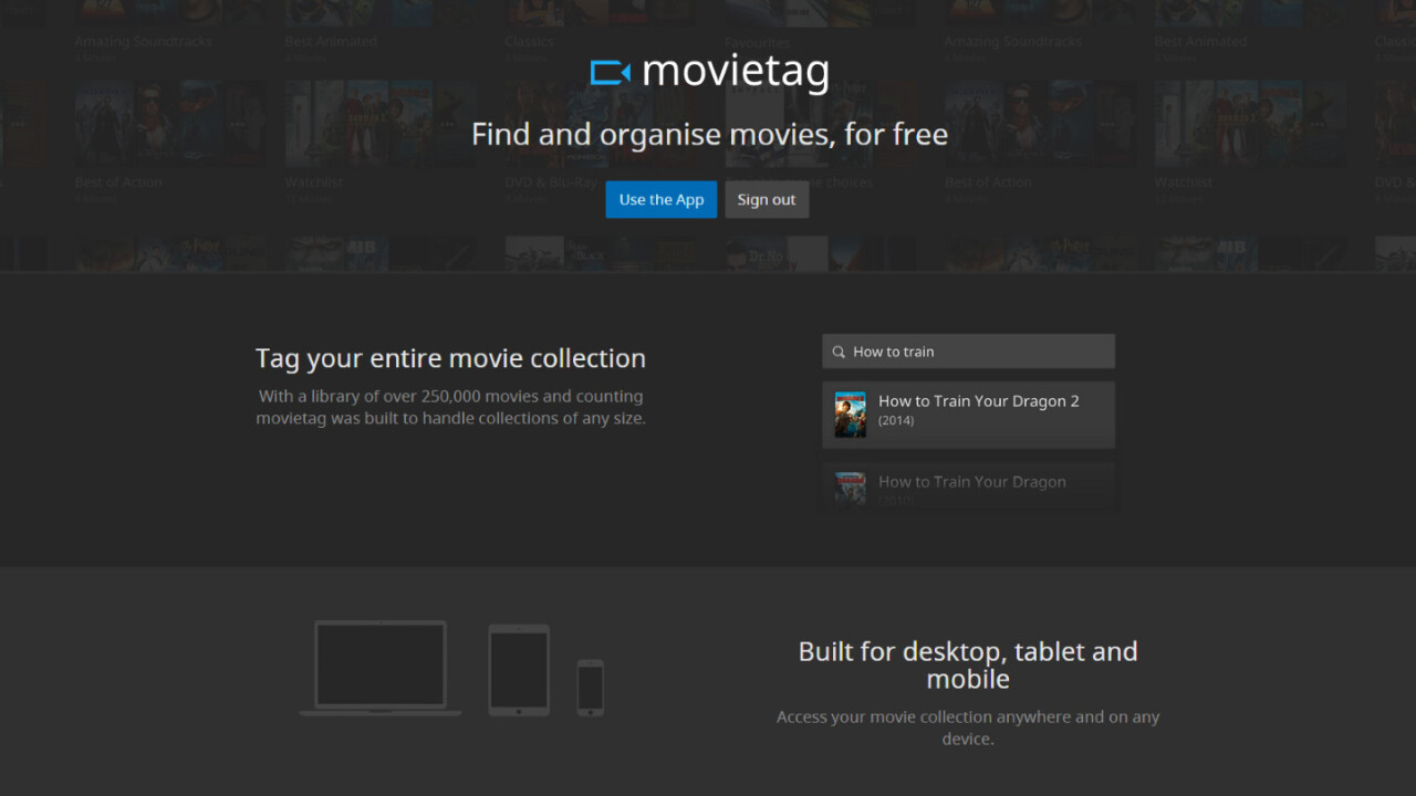 Love movies? Movietag helps you keep track of everything you’ll want to watch