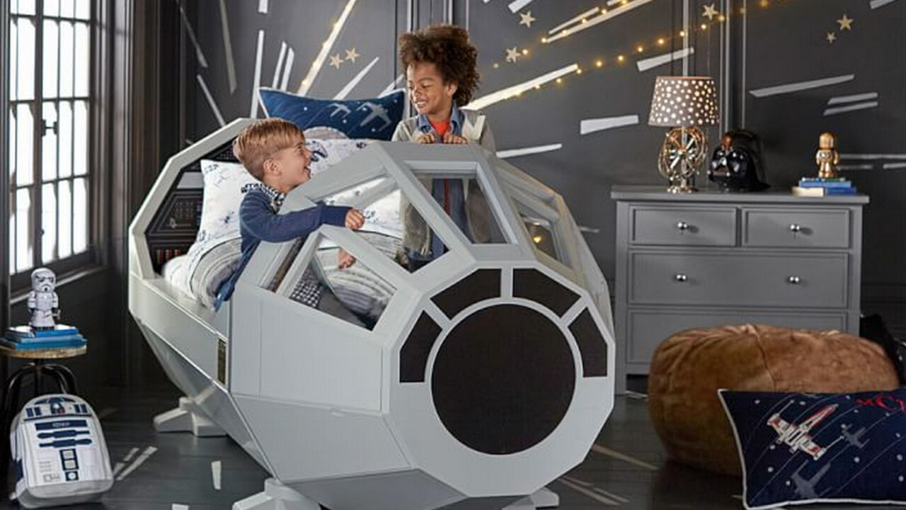 Pottery Barn just ruined Force Friday with this $4K Millennium Falcon children’s bed