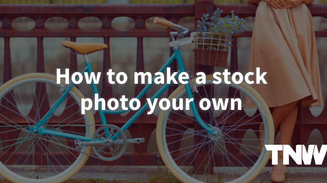 Making a stock photo your own