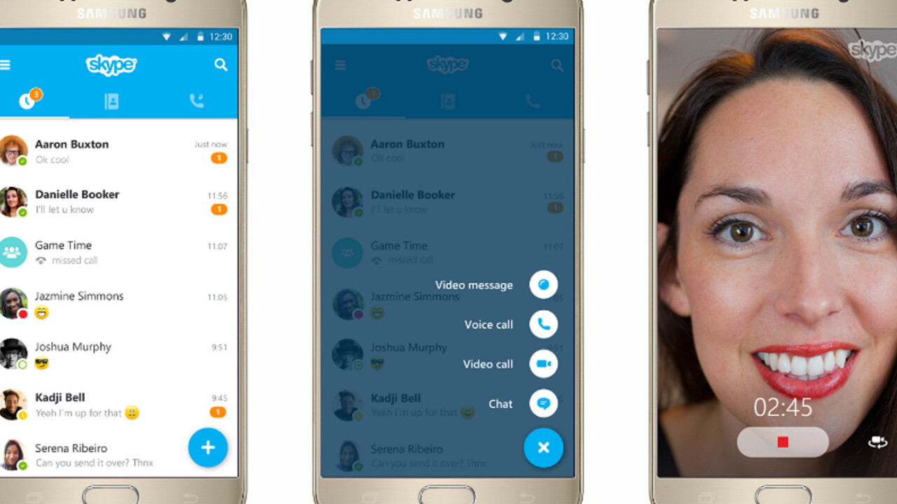 Skype overhauled on iOS and Android with better navigation, search and swipe gestures