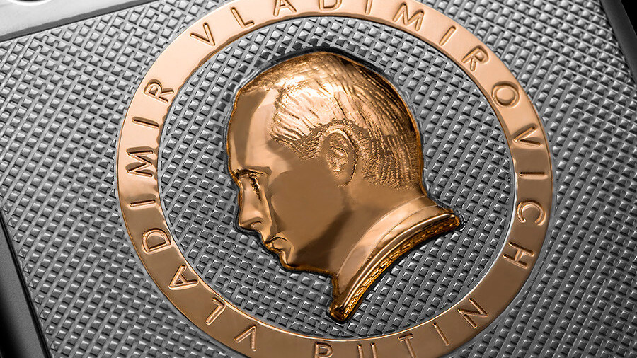 You can get an iPhone 6s with Putin’s gold head on it because reasons