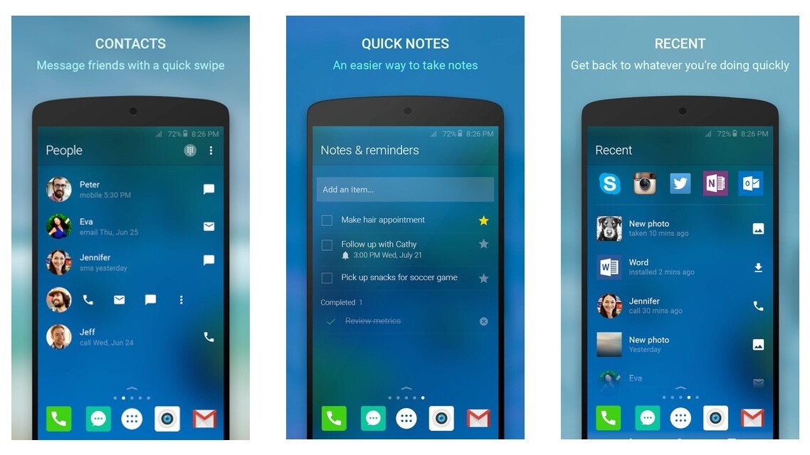Microsoft’s Arrow launcher for Android is now available