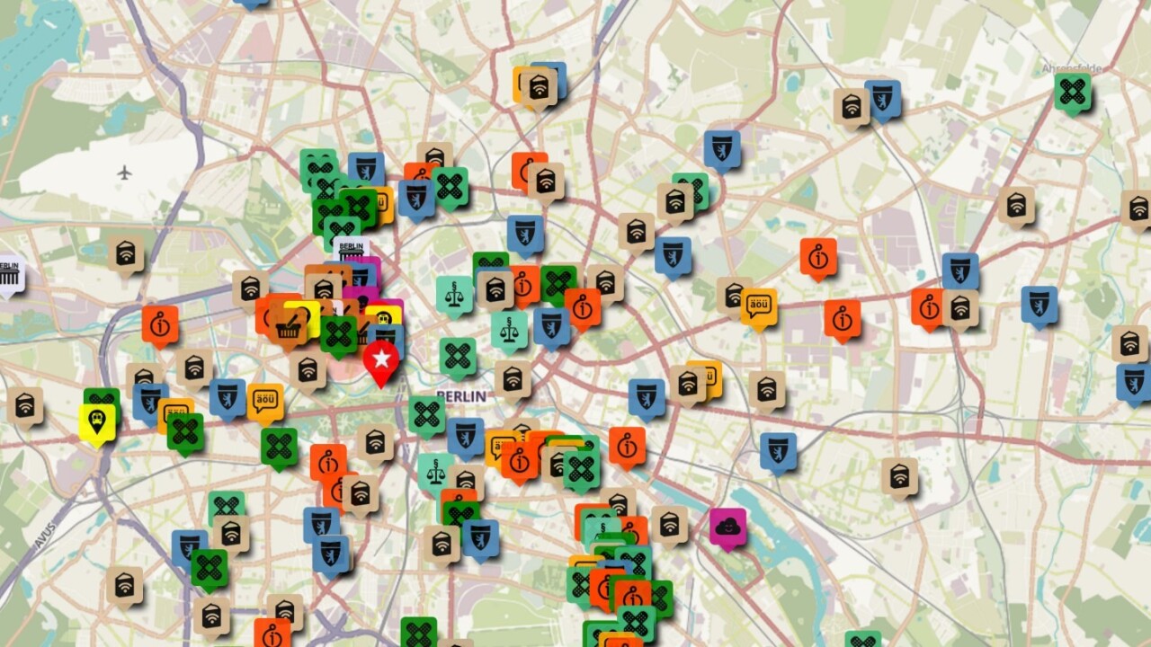 Refugees in Berlin create online map of essential resources for new arrivals