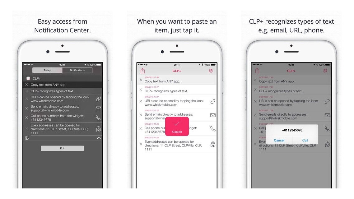 iOS clipboard manager CLIP+ now supports multitasking features and GIF preview images