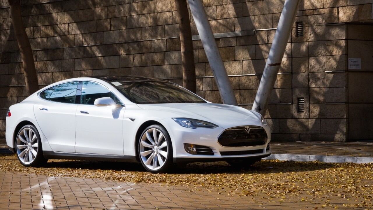 Elon Musk says Tesla’s Model S doubles up as a boat – but please don’t try it