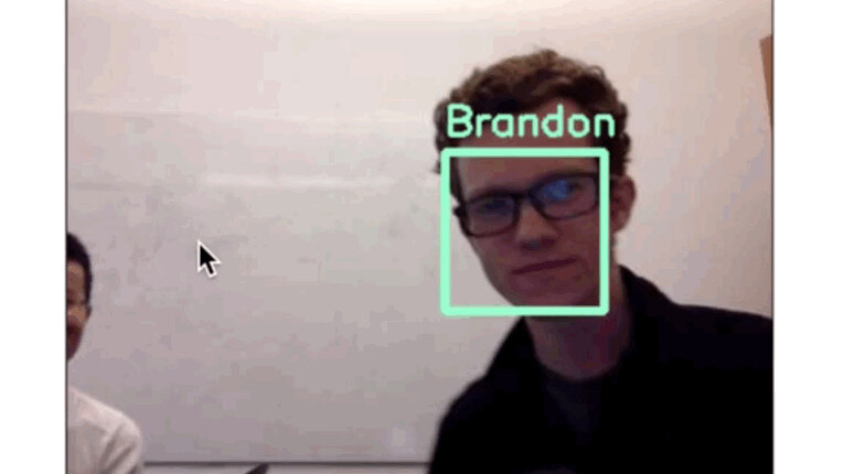 Watch this open-source program recognize faces in real time