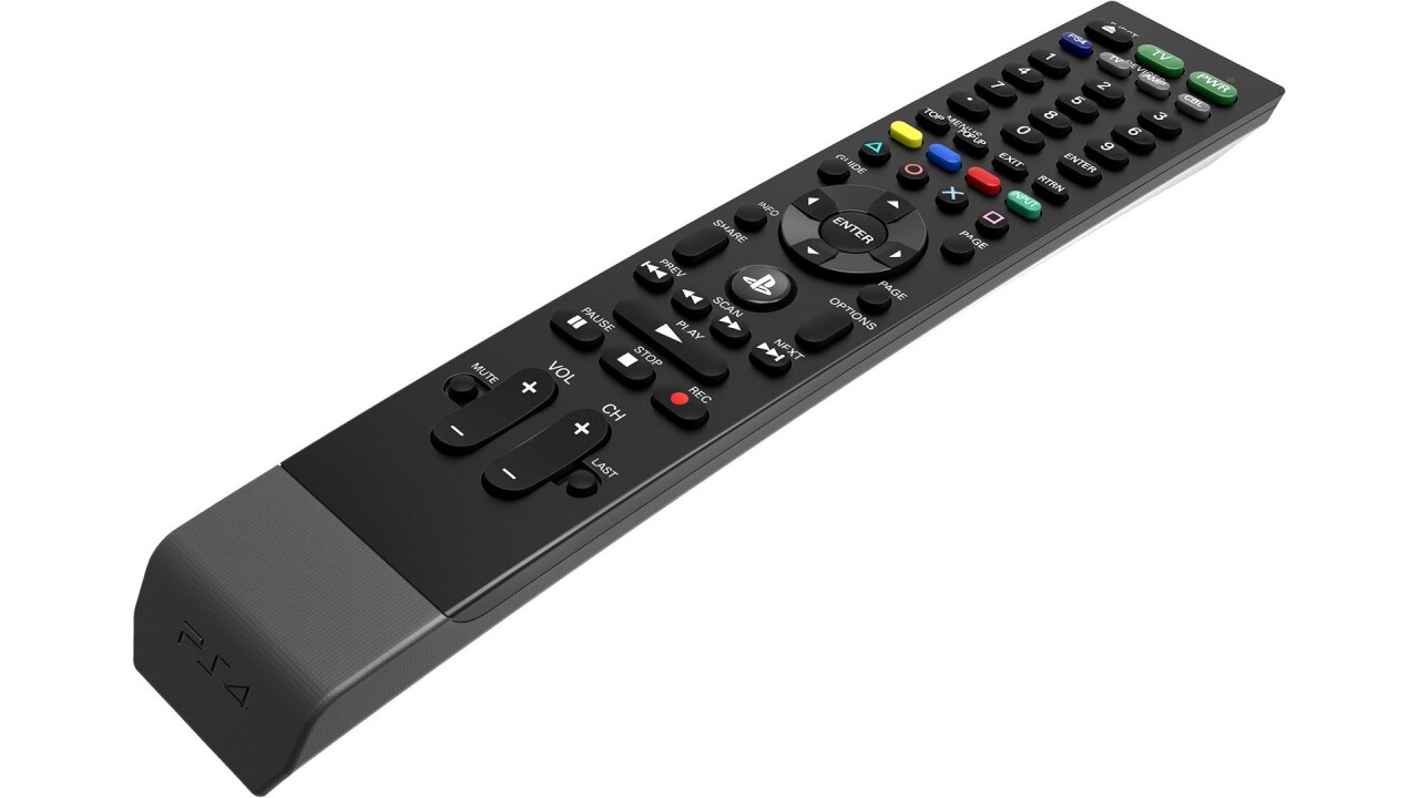 Sony will launch a $30 PS4 remote for Netflix and Blu-ray later this month