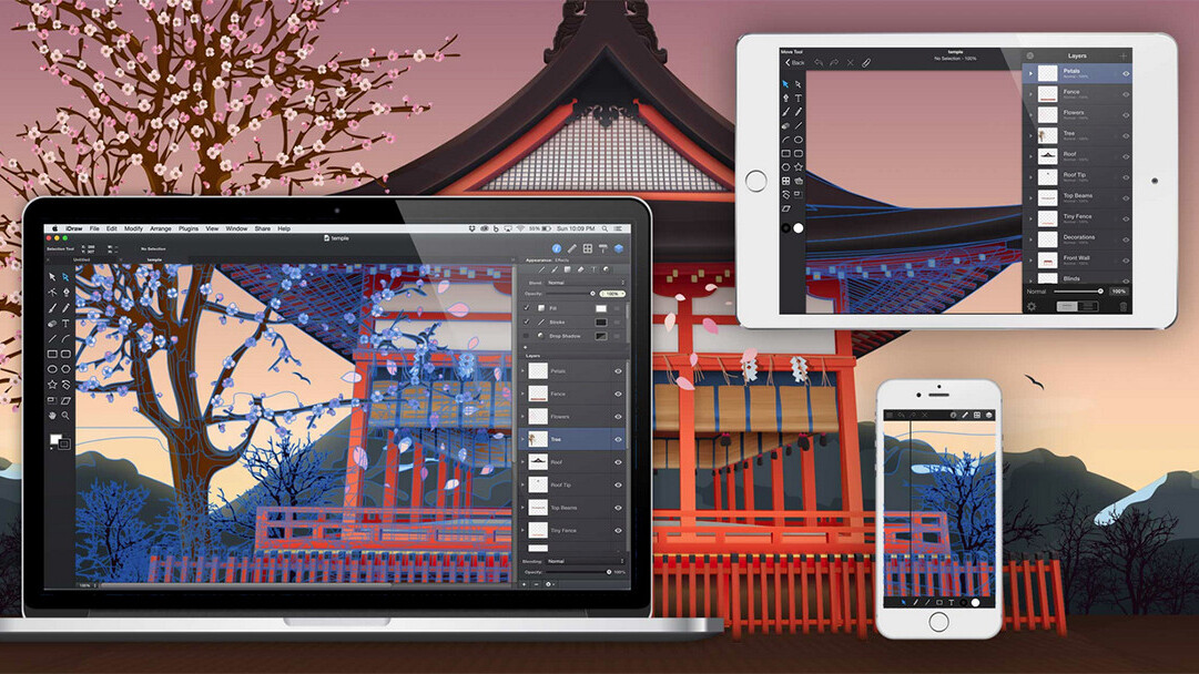 iDraw for iOS is now Autodesk Graphic and supports the iPhone