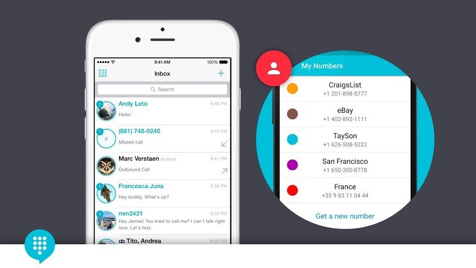 TextMe Up will let you create burner phones to divert your calls