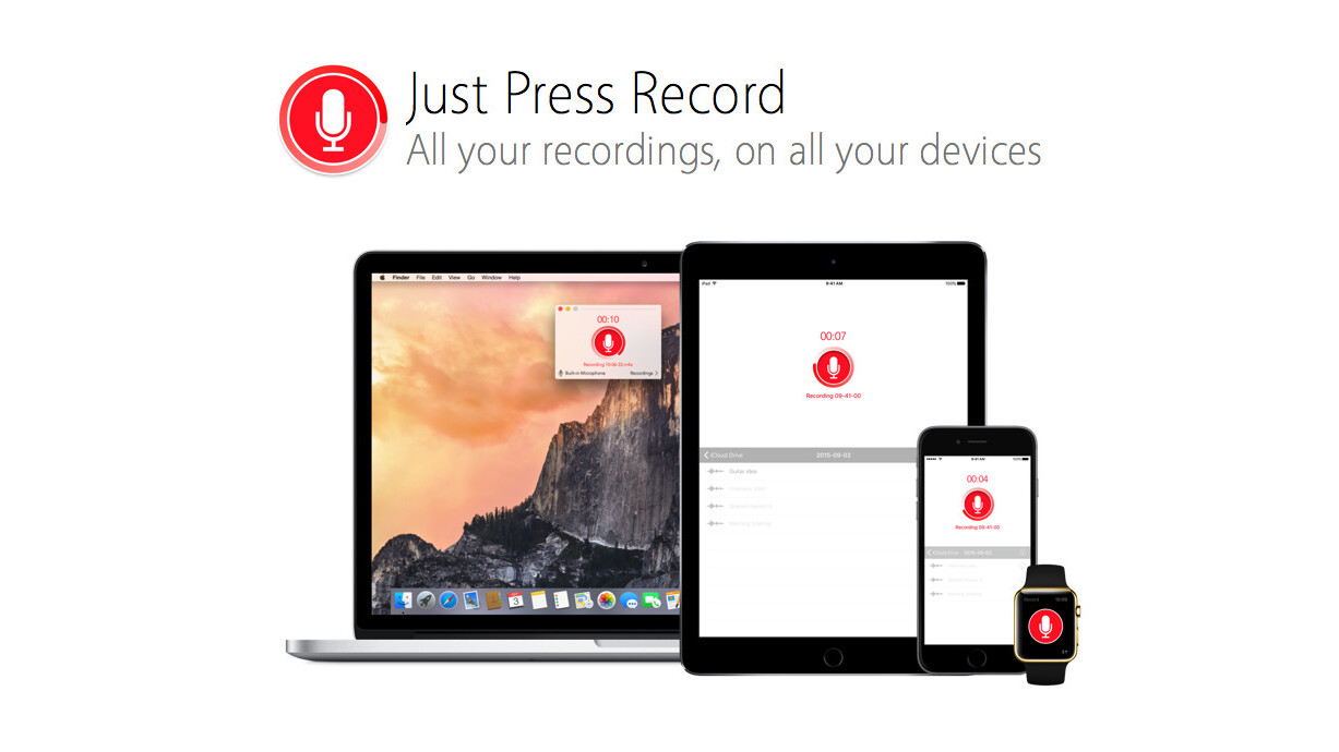 Just Press Record may be the voice recording app you’ve been looking for