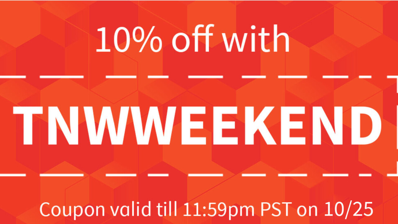 For this weekend only, get 10% off EVERYTHING in the TNW Deals store