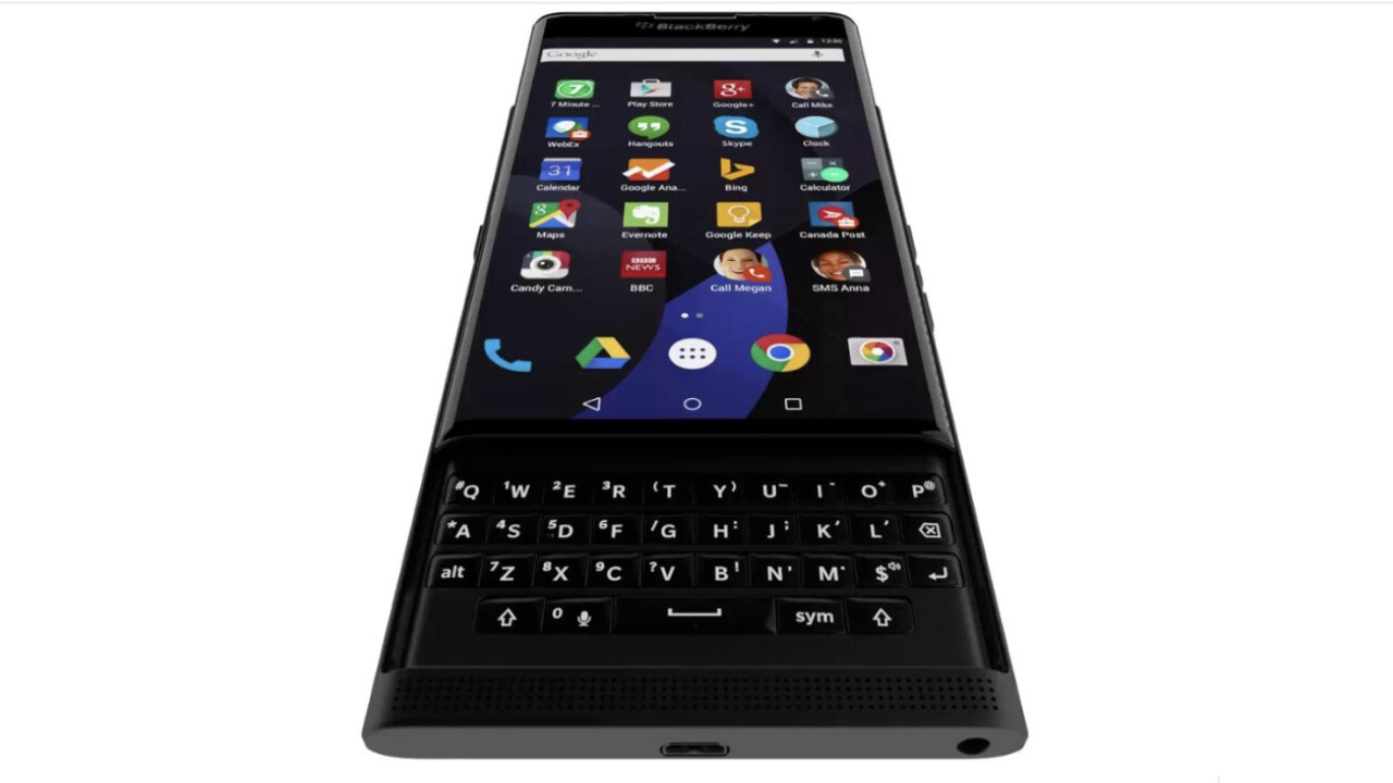 BlackBerry’s Android-based slider is up for pre-order, and may be more than you want to spend