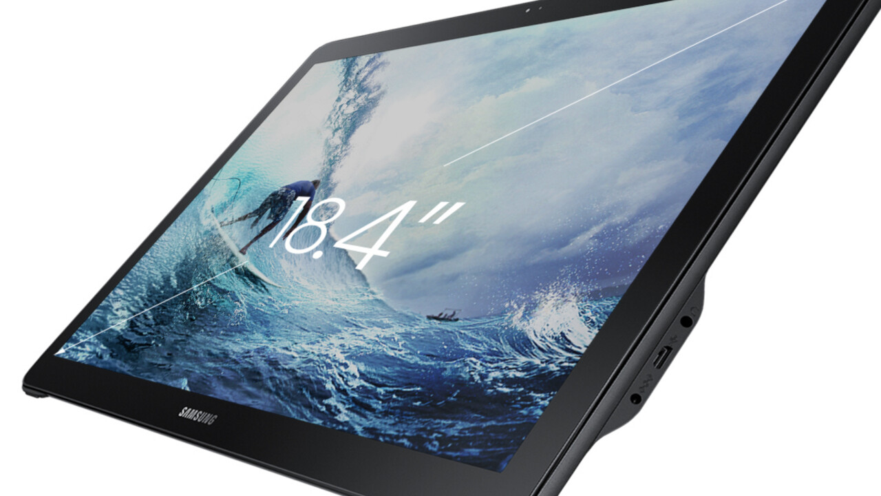 Samsung has a giant 18-inch tablet because of course it does