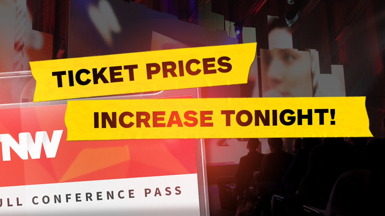 TNW Conference USA: Ticket prices rise tonight!