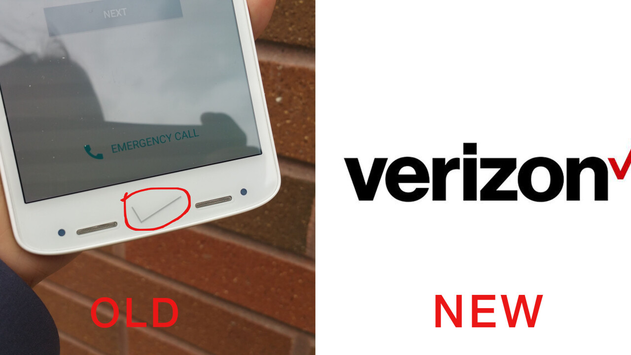 Verizon completely forgot to use its new logo on the Droid Turbo 2