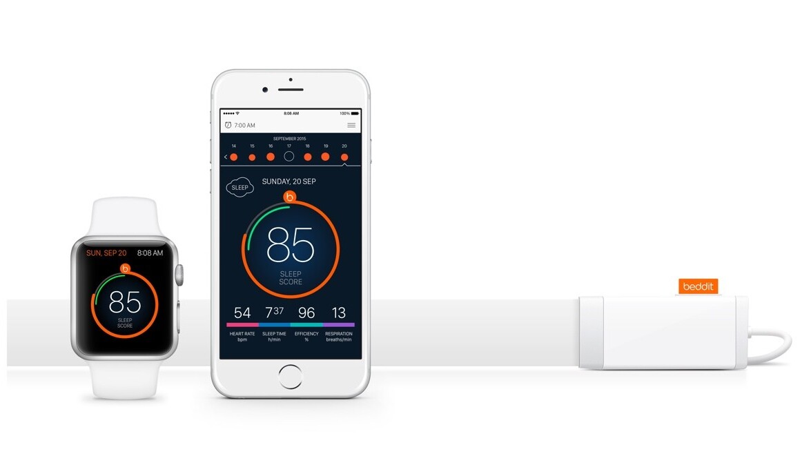 Beddit sleep tracker now available in Apple Stores along with a new Apple Watch app