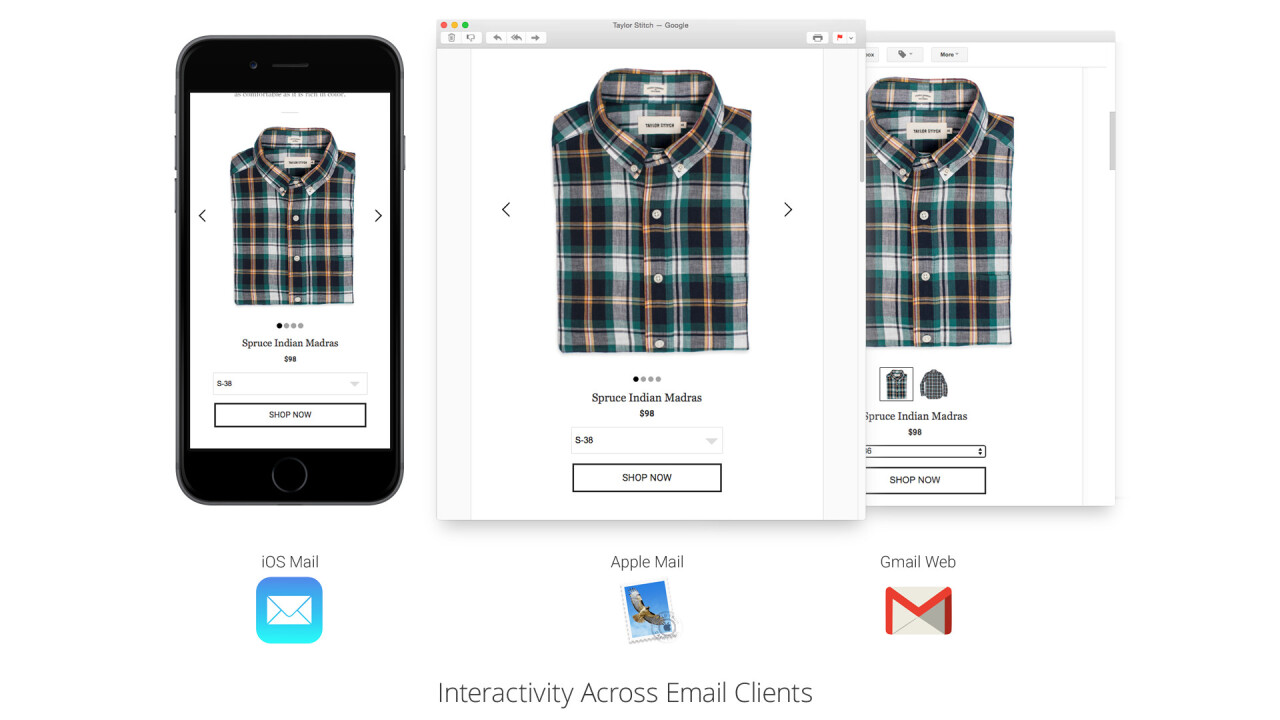 RebelMail brings interactivity to the email newsletter