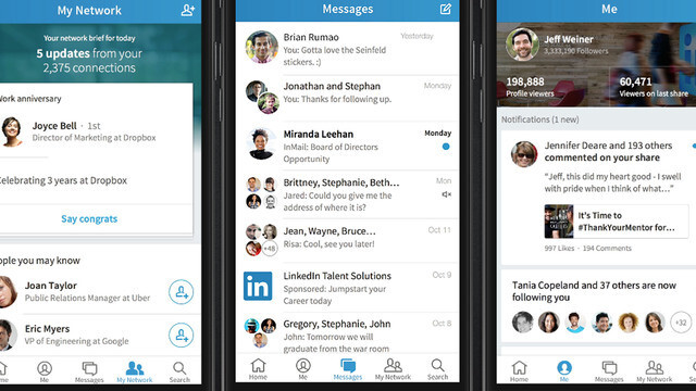 LinkedIn simplifies, de-sterilizes with its Voyager mobile app