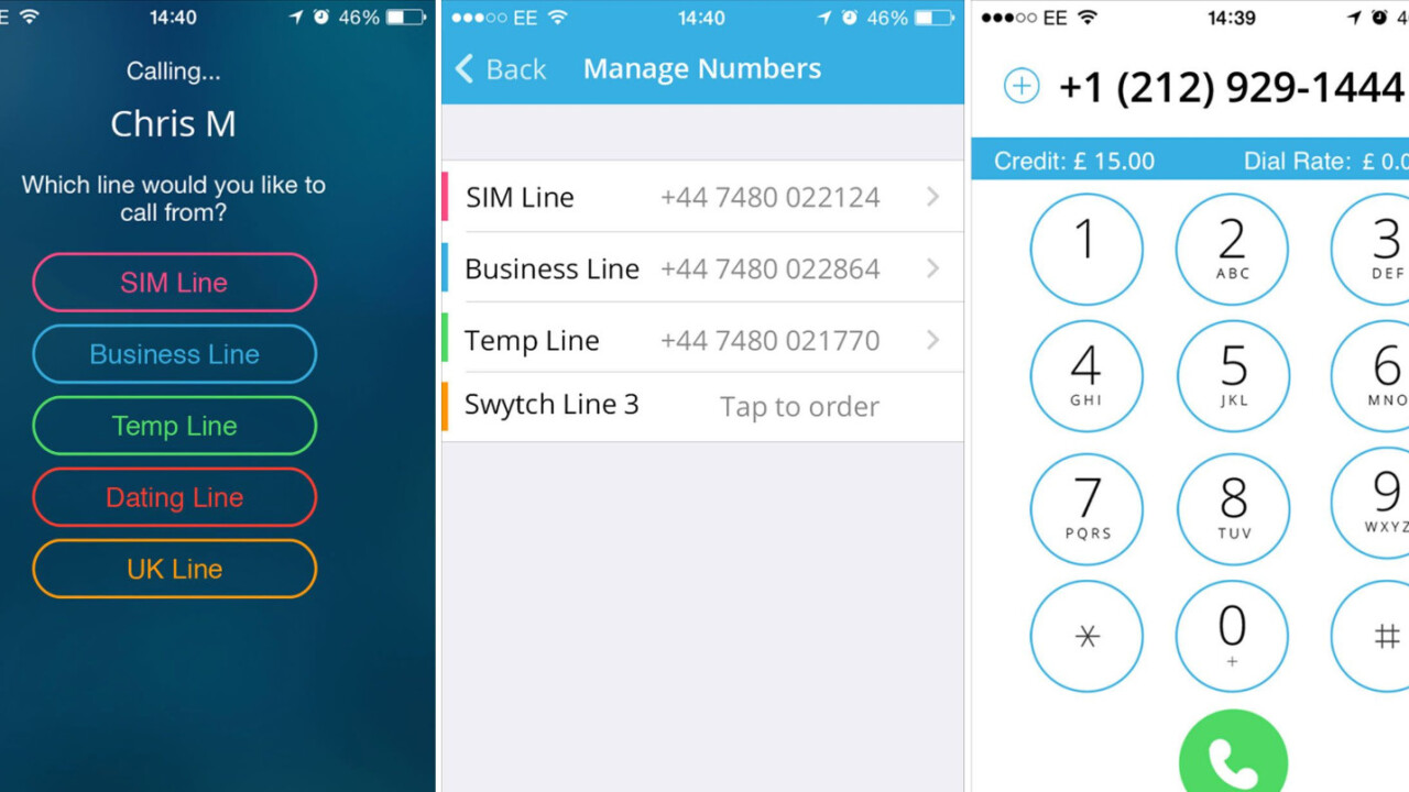 Swytch lets you use up to five ‘burner’ UK phone numbers from a single device
