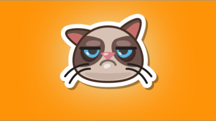 Grumpy Cat and Swarm team up to help save stray kittens every time you check-in