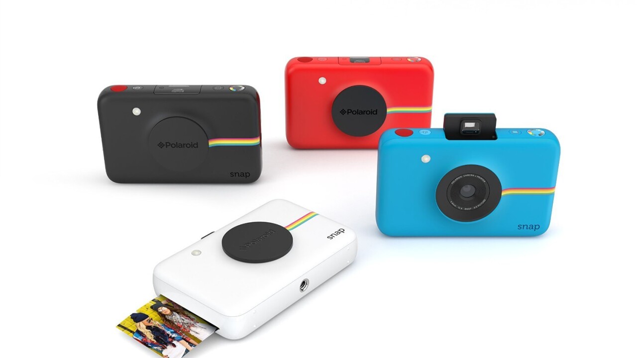 Ideal Gifts: Polaroid’s Snap camera brings back instant photos for a nostalgic holiday season