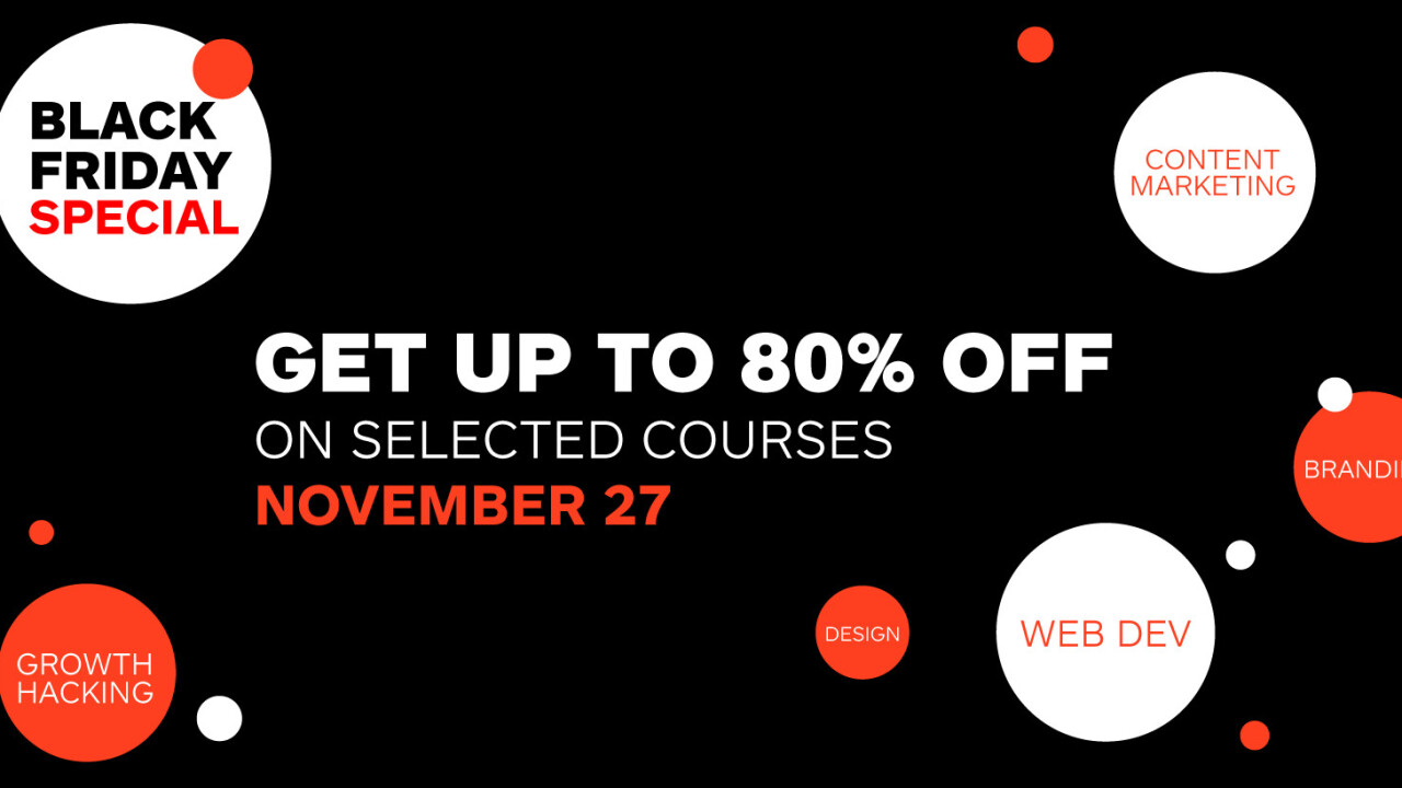 You’ve got less than 24 hours to grab TNW Academy’s insane Black Friday offers!