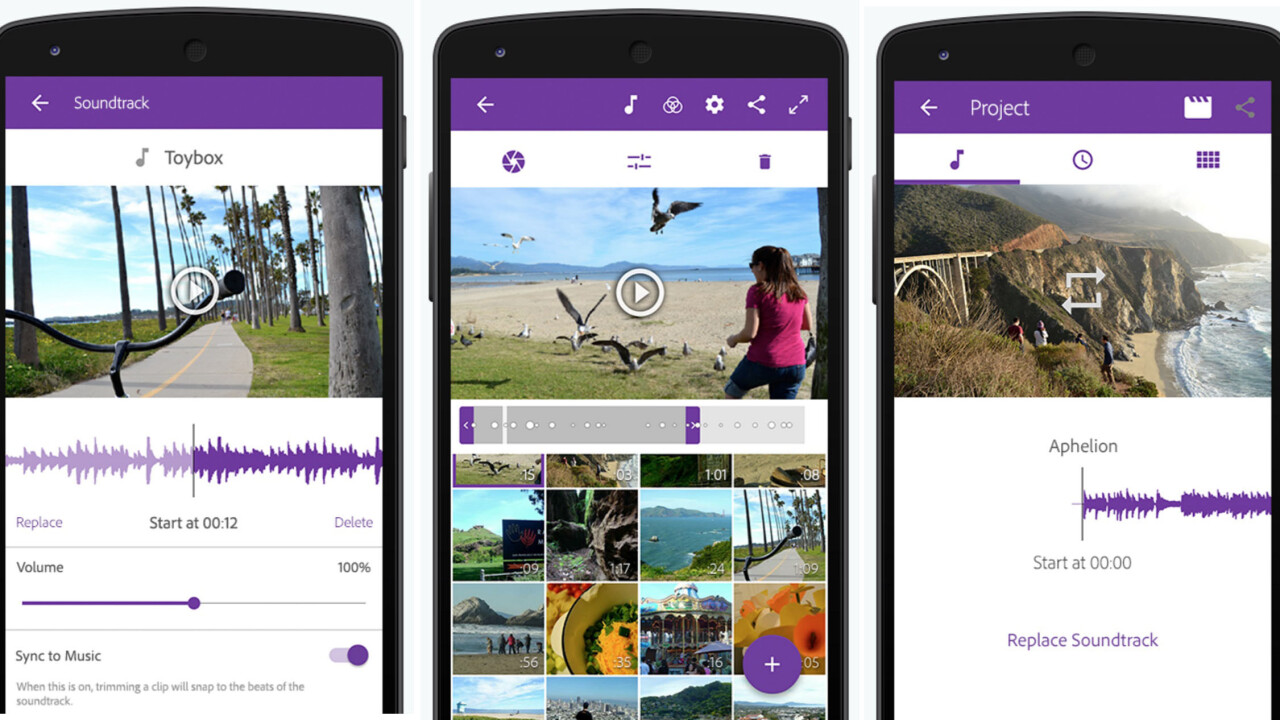 Adobe brings its Premiere video editor to Android