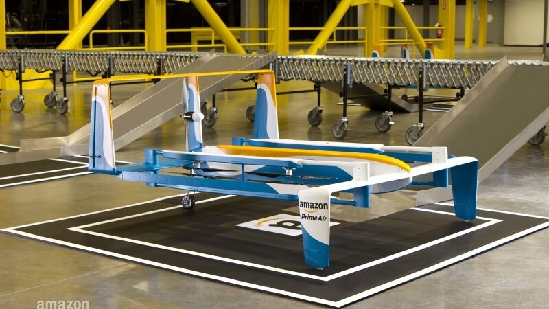 Amazon begins testing delivery drone fleets in the UK