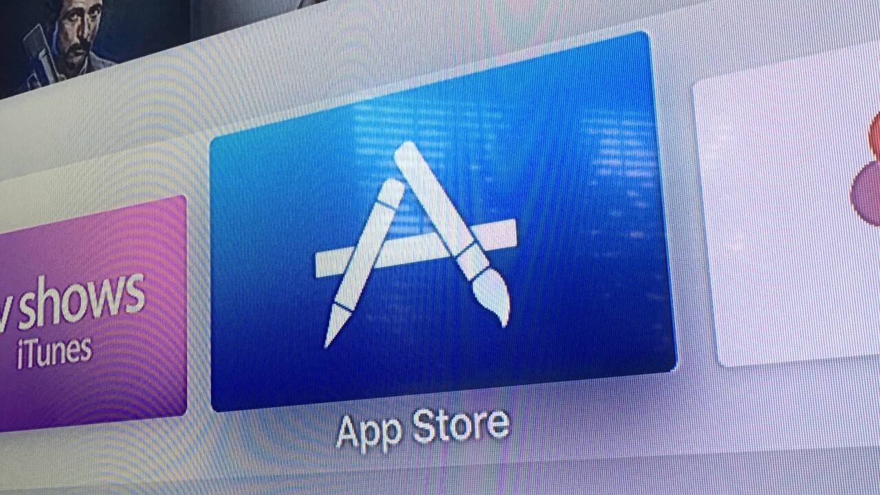 The Apple TV App Store now has categories