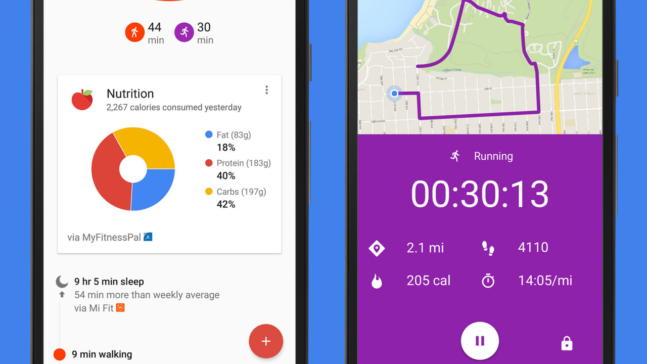 Google Fit finally adds running stats and calorie counts from popular fitness apps