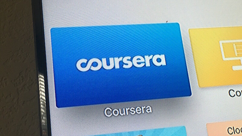 Stay put, couch potatoes; Coursera is now available for Apple TV