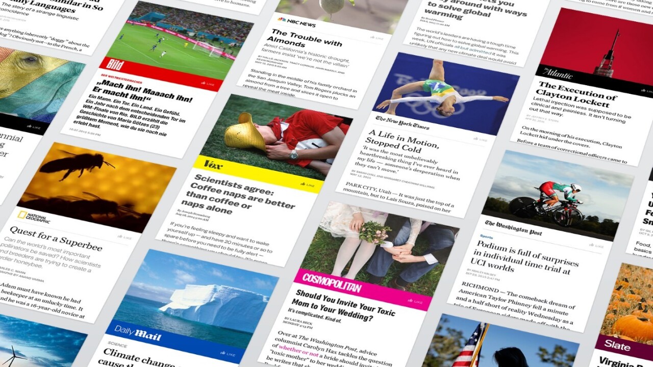 Facebook’s Instant Articles arrive in India for Android users