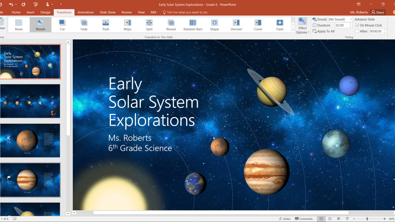 Microsoft is using the cloud to help you make beautiful PowerPoint slides