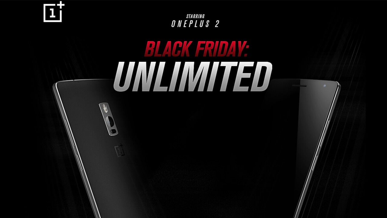 OnePlus 2 will be available without an invite on Black Friday weekend