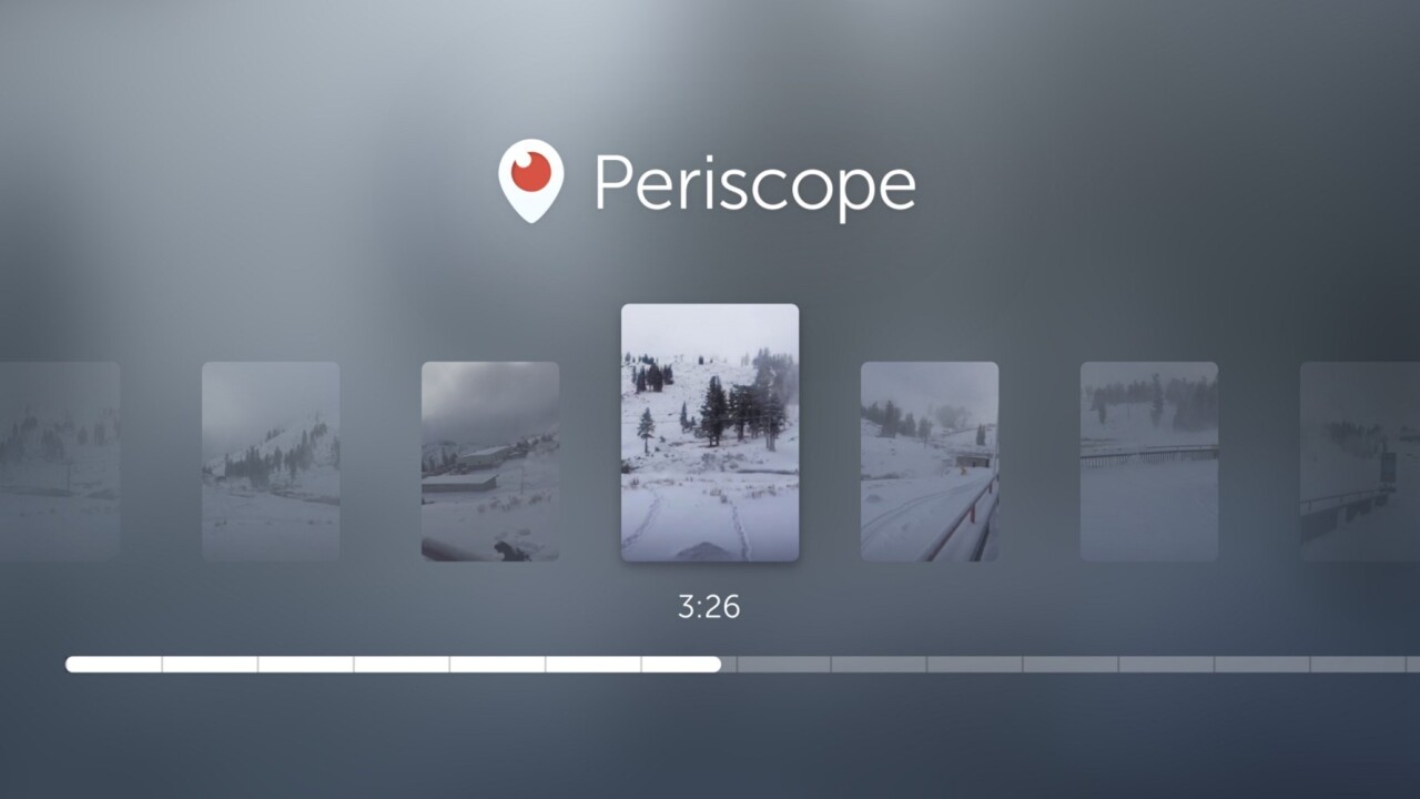 Periscope for iOS lets you find replays on a map and fast-forward through them
