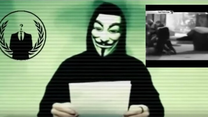 Anonymous claims first victims in war with Islamic State