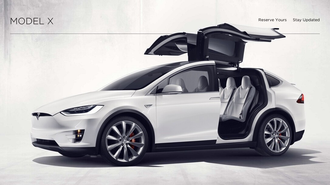 Tesla’s cheapest Model X SUV will set you back $80,000