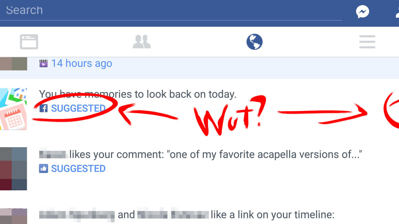 Facebook is testing ‘suggested’ notifications so you don’t miss important interactions