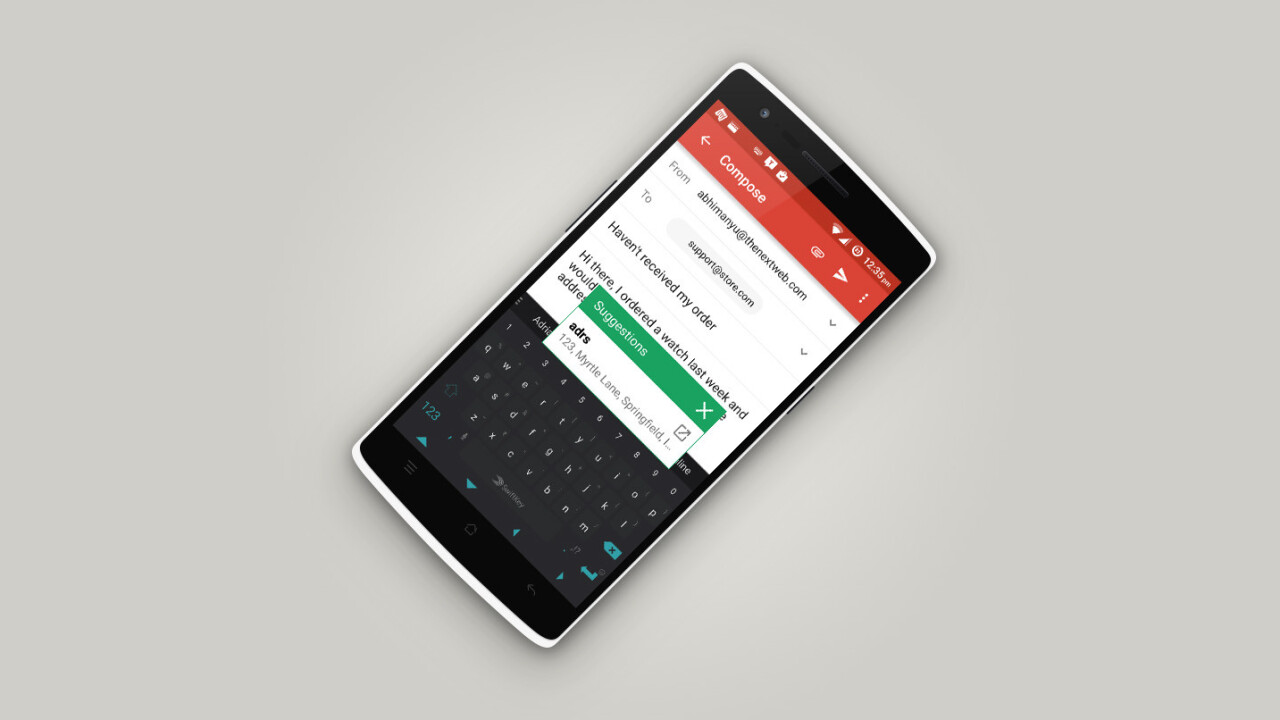 Texpand for Android saves you loads of keystrokes unintrusively