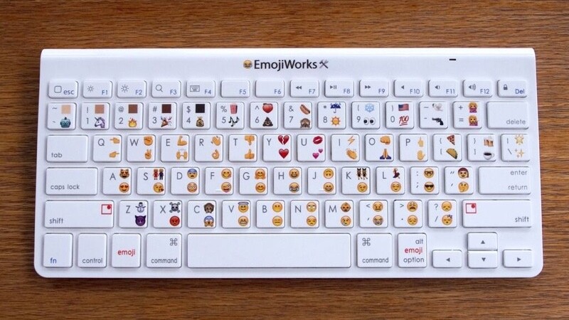 It finally happened, a physical keyboard just for emoji