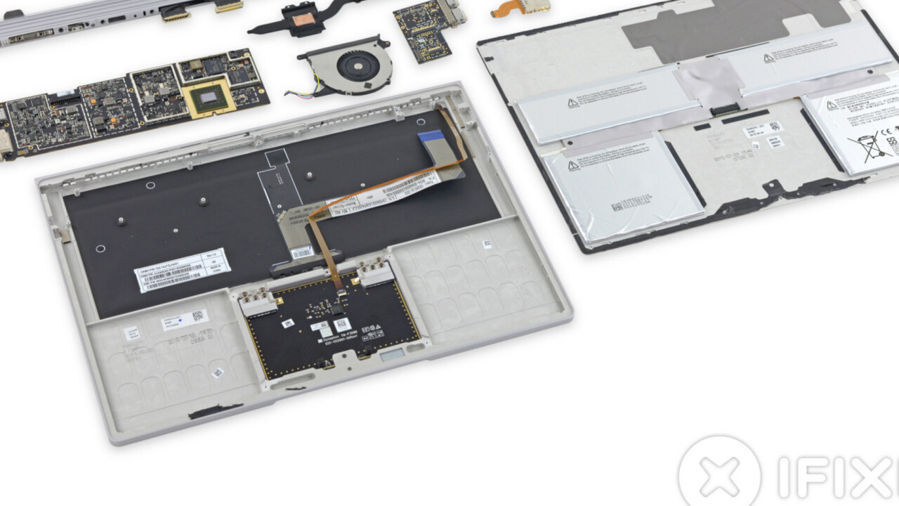 Surprise: The Surface Book is a pain to repair